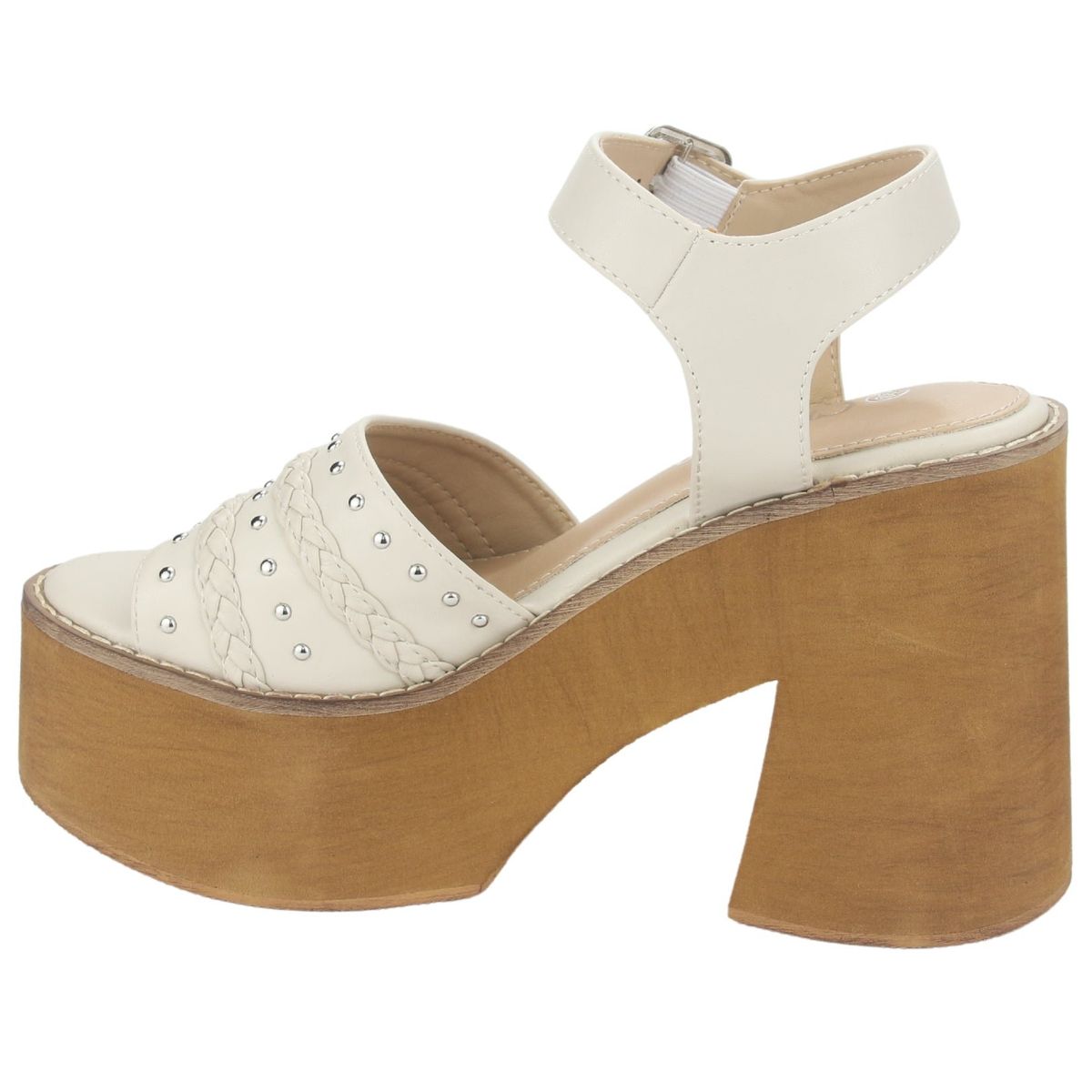 CHALADA - Sandalia Mujer Blanco Casual Chalada Wake-1