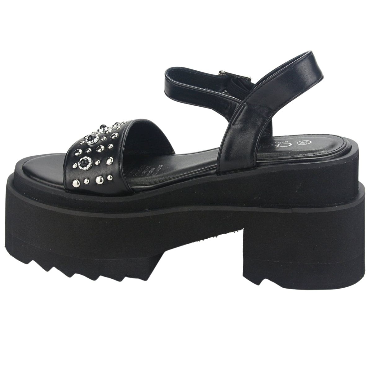 CHALADA - Sandalia Mujer Negro Casual Chalada Wurt-5