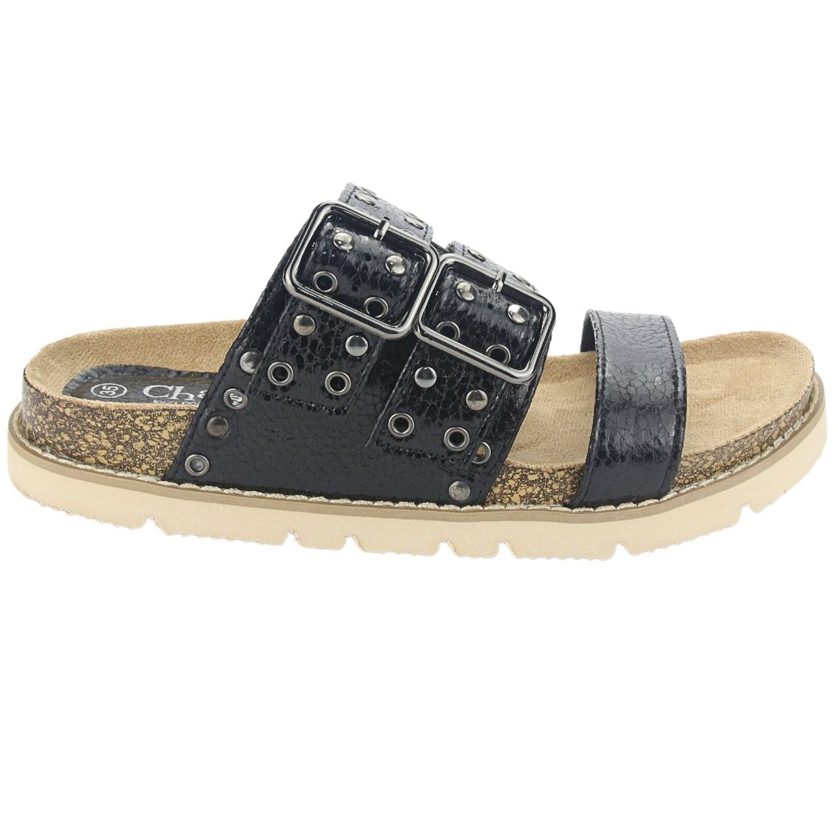 CHALADA - Sandalia Mujer Negro Casual Chalada Lila-12