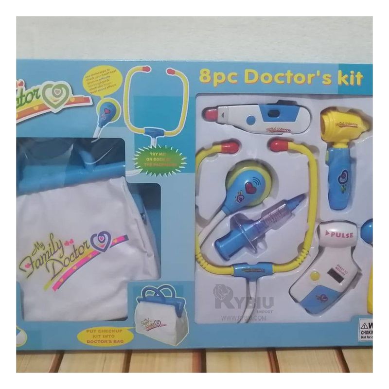 RYBIU IMPORT - Maletin con Accesorios de Doctor Azul Y+Ligas de Regalo