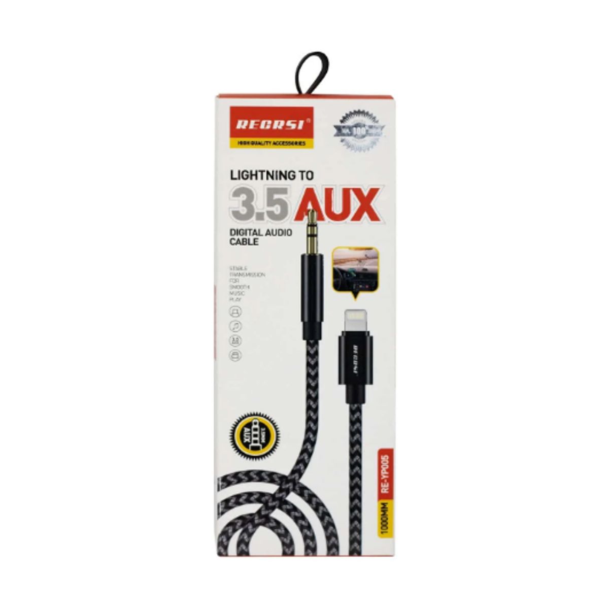 GENERICO - Cable Adaptador Lightning a Plug de 3