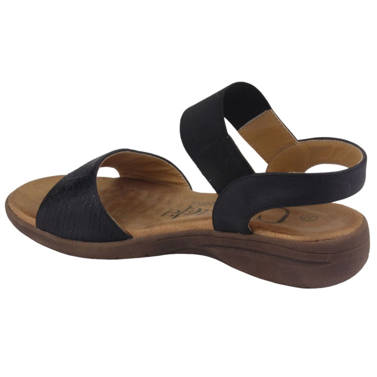 CHALADA - Sandalia Mujer Negro Moda Chalada Gigo-2