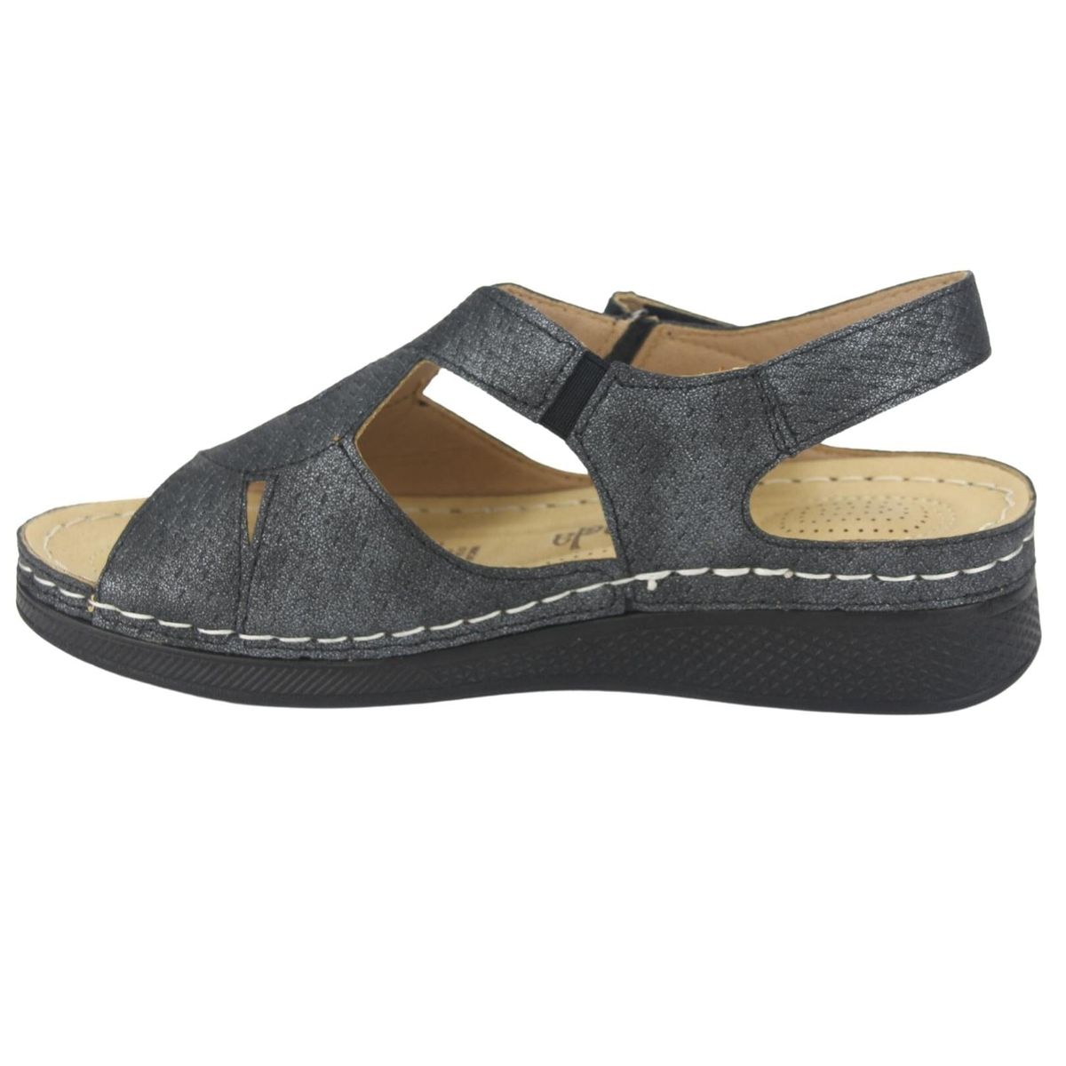 CHALADA - Sandalia Mujer Negro Casual Chalada Didi-2