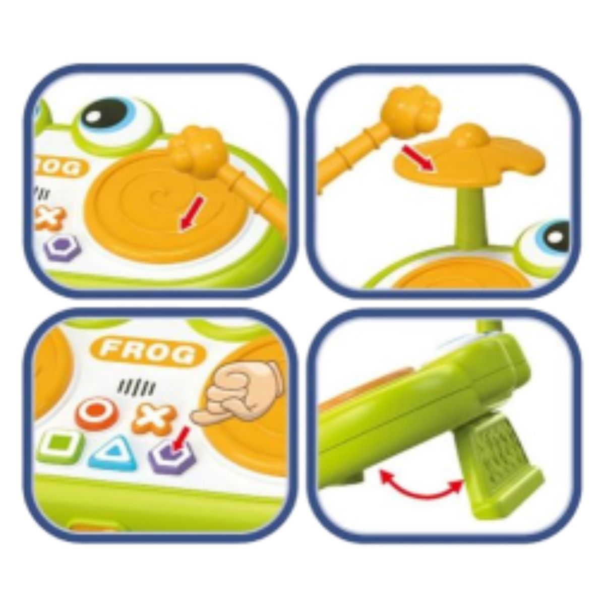 GENERICO - JUGUETE TAMBOR MUSICAL