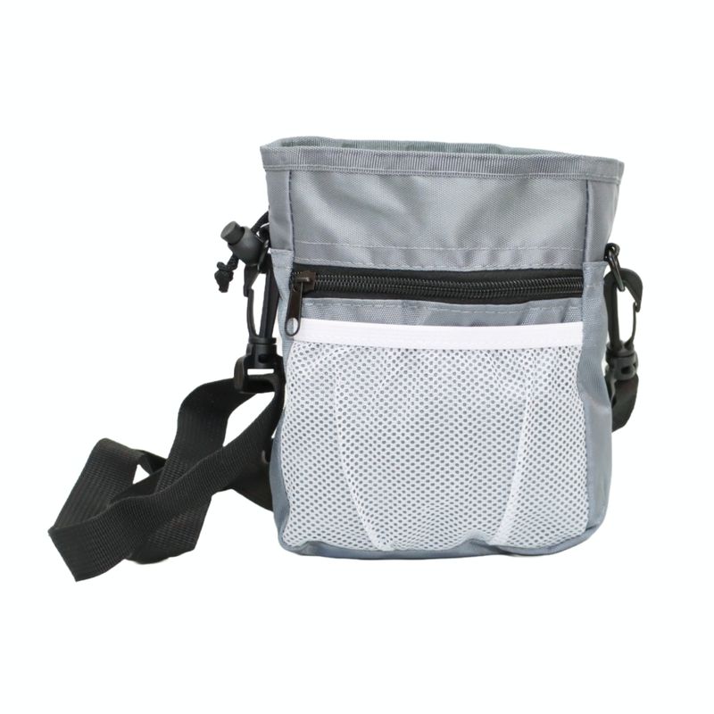 GENERICO - BOLSA DE ENTRENAMIENTO PARA MASCOTAS COLOR GRIS