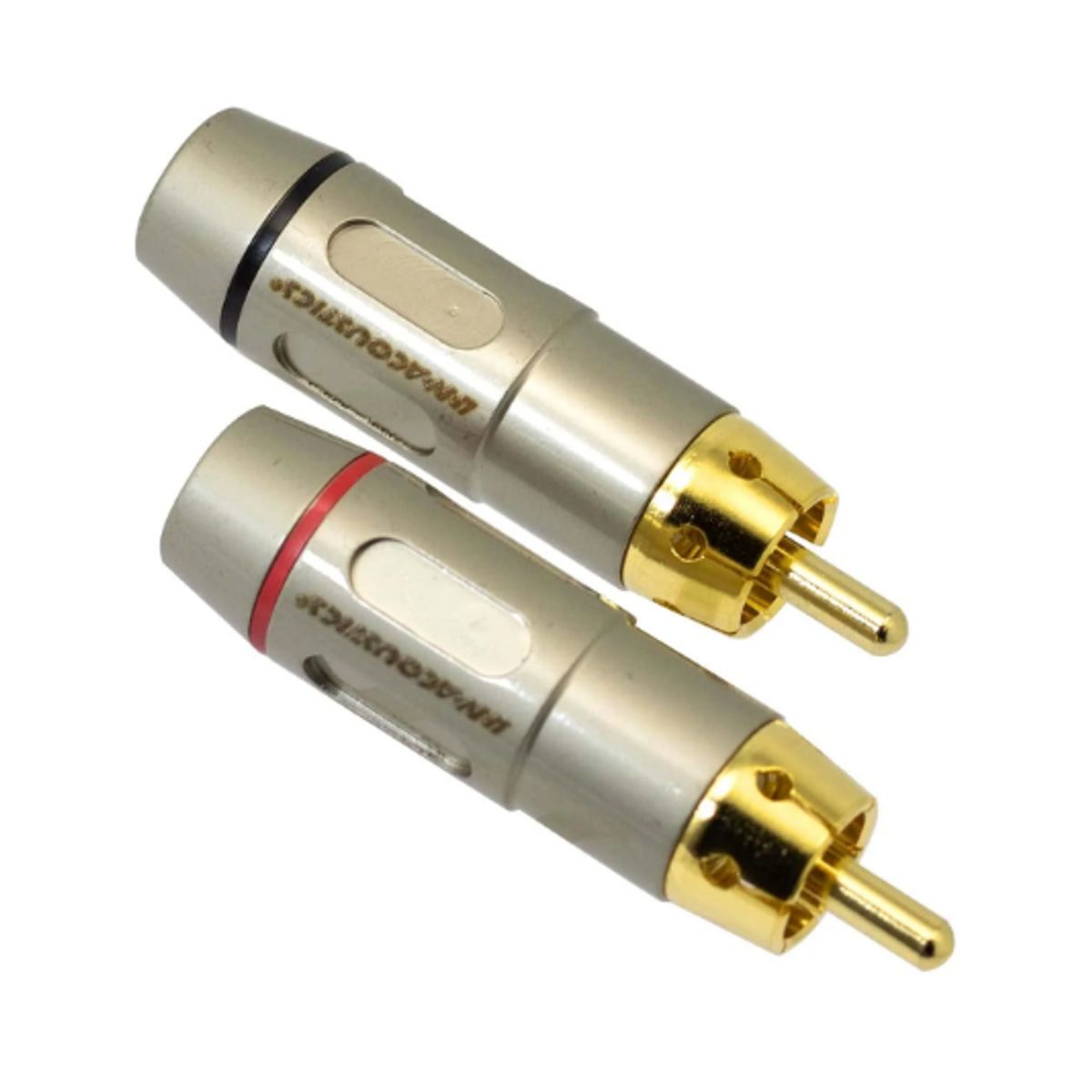ROXTONE - Conector Plug RCA Par LN-5025-RDBK L&N-ACOUSTICS