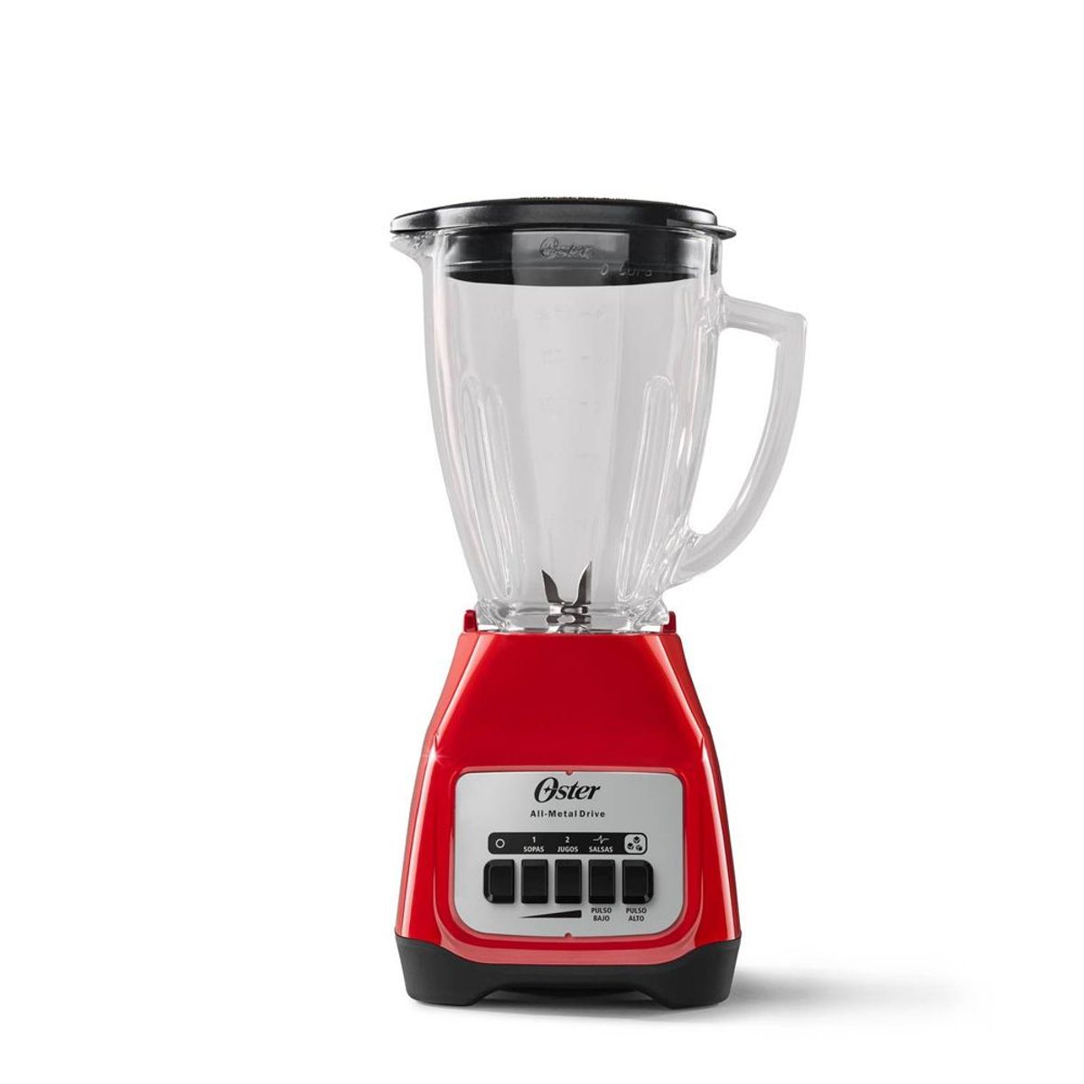 OSTER - Oster Licuadora 1.5 L Roja 2 Velocidades BLSTKAGRPB-053