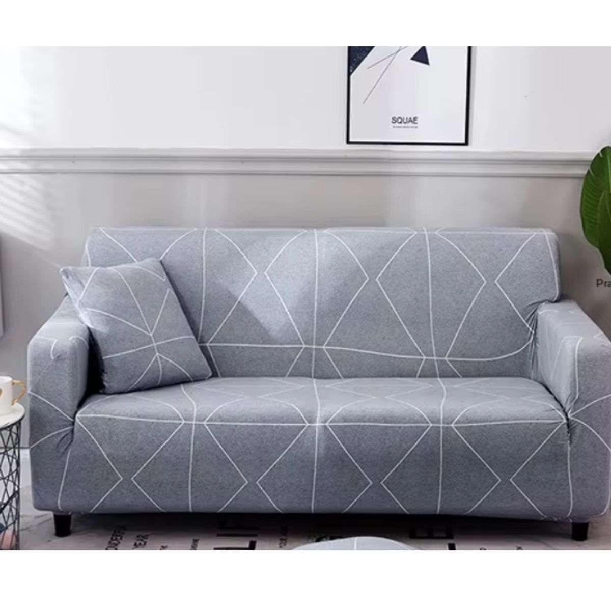 GENERICO - FORRO DE MUEBLES 3, 2, 1 CON FUNDAS PARA COJINES