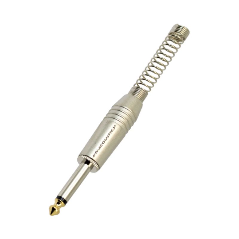GENERICO - Plug Mono 6.35 mm con Resorte LN-3017SL L&N-ACOUSTICS