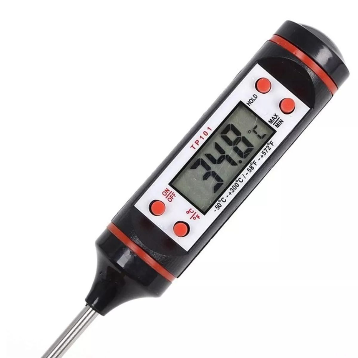 GENERICO - Termómetro Digital Modelo TP-101 Ideal para Comidas y Bebidas