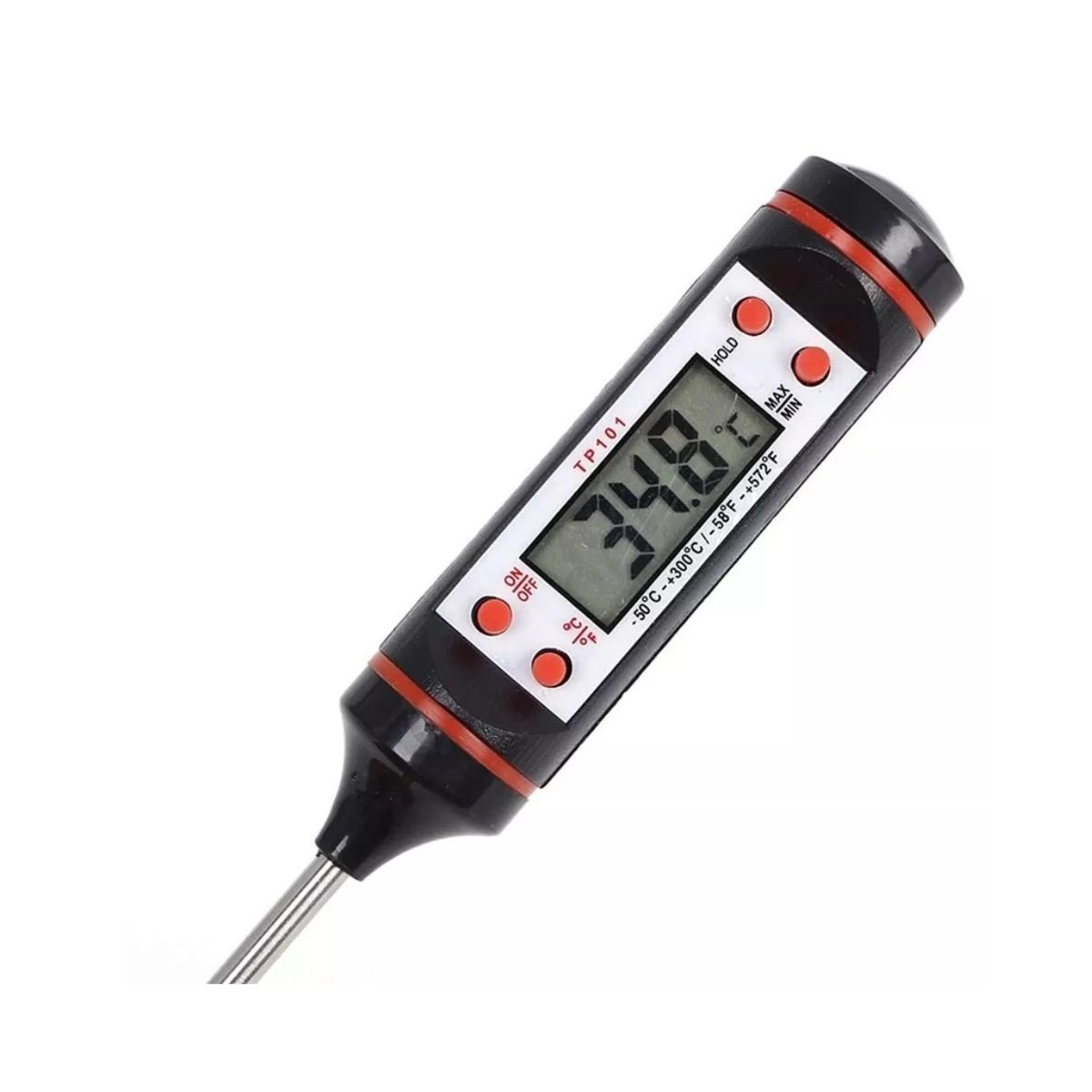 GENERICO - Termómetro Digital Modelo TP-101 Ideal para Comidas y Bebidas