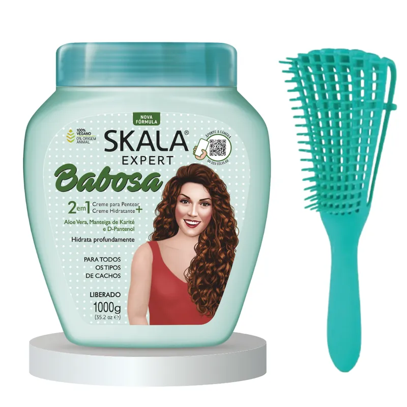 SKALA - Crema de Tratamiento y Peinar Skala Babosa - Aloe Vera - Hidratación