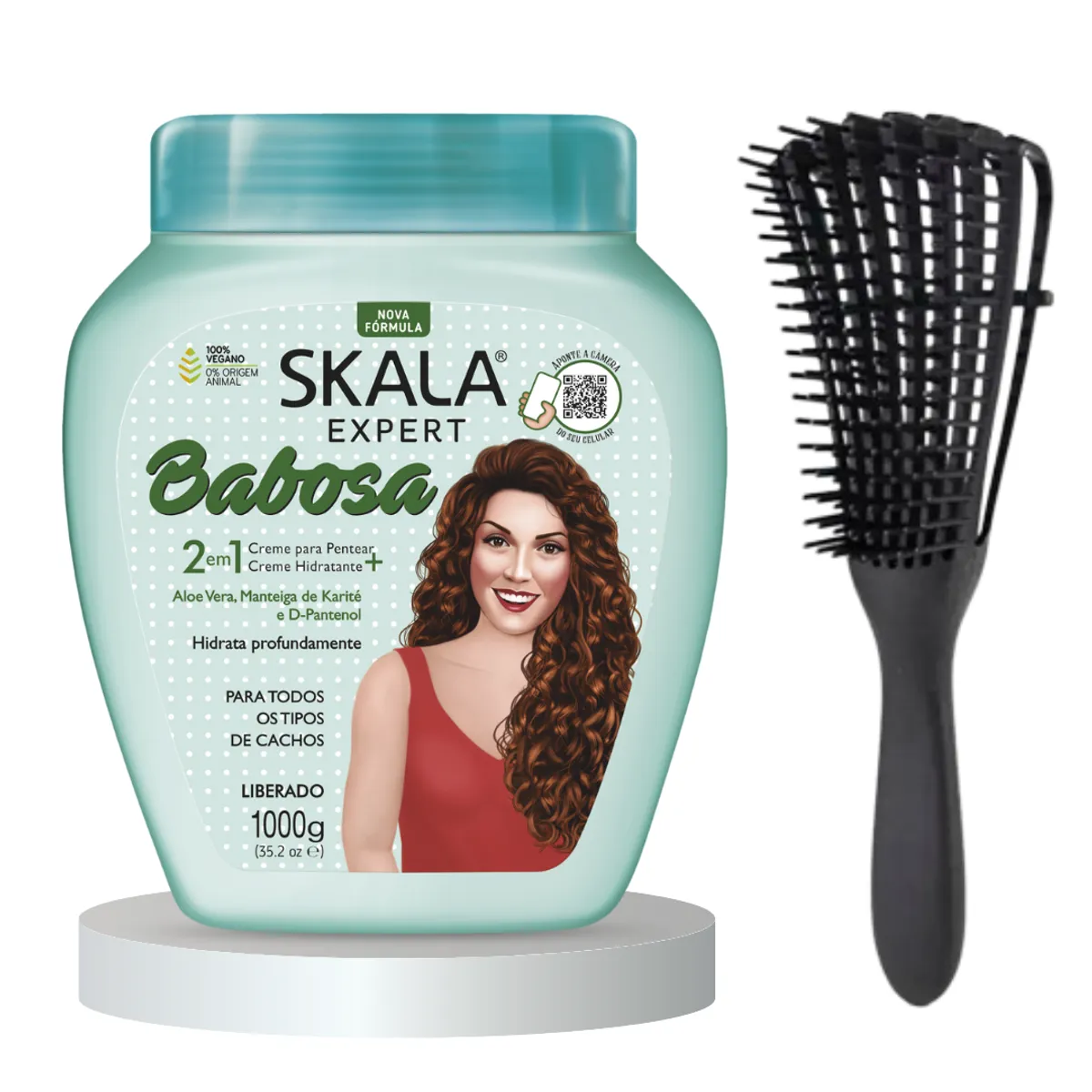 SKALA - Crema de Tratamiento y Peinar Skala Babosa - Aloe Vera - Hidratación