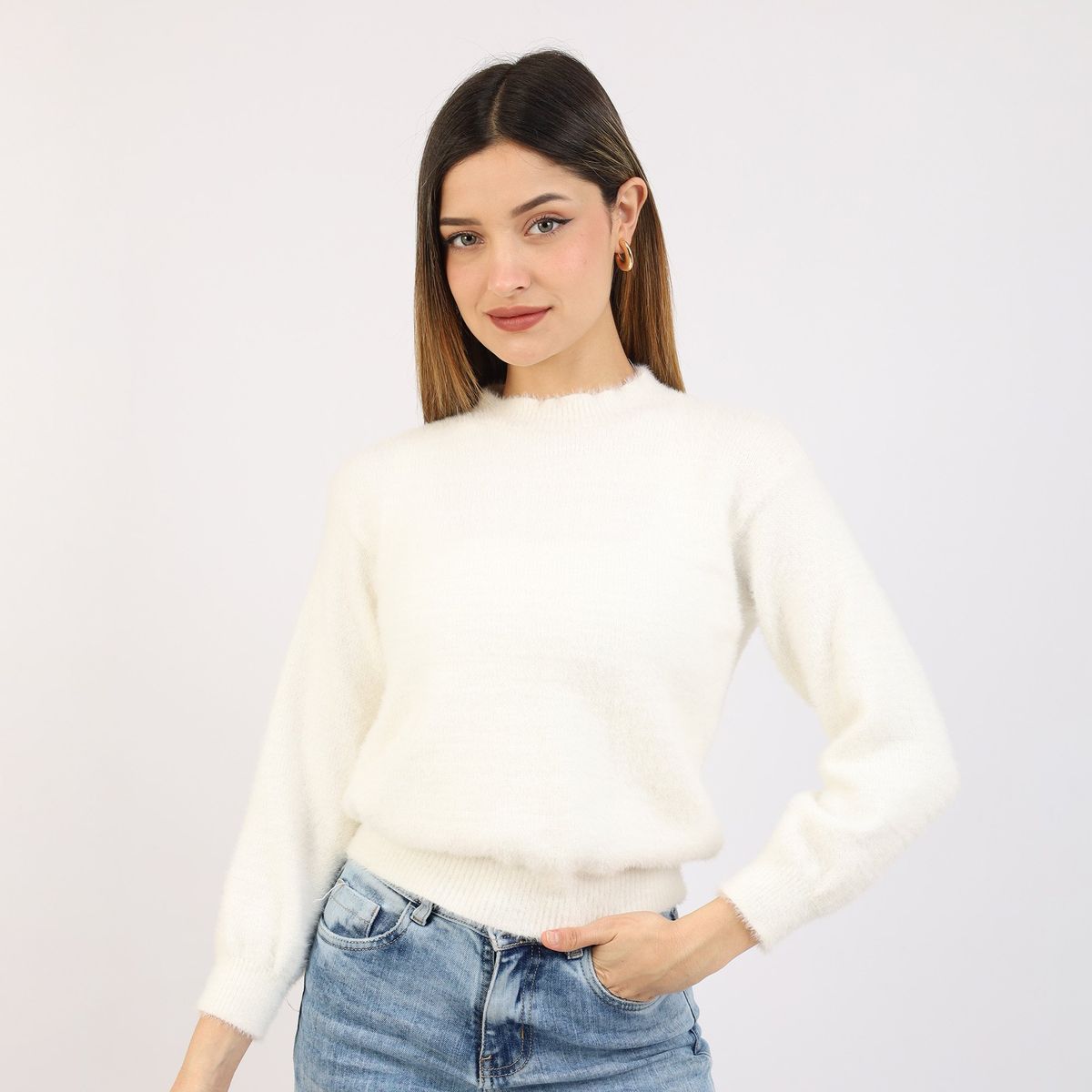 GENERICO - chompa algodon casual mujer