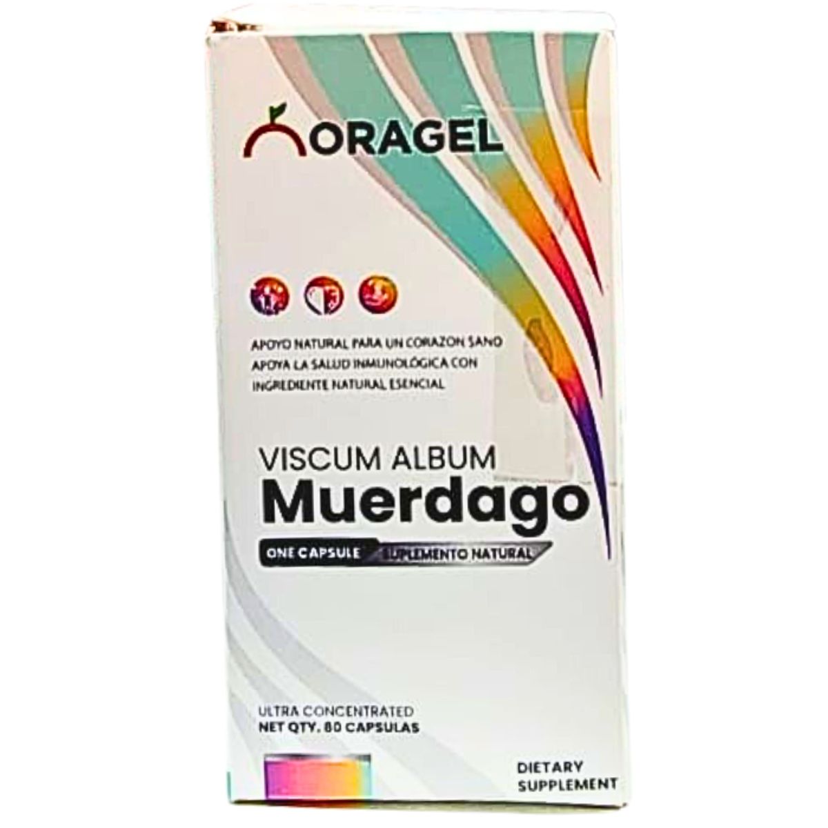 GENERICO - Muerdago Antitumoral & Vasodilatador Origen España 80 Capsulas