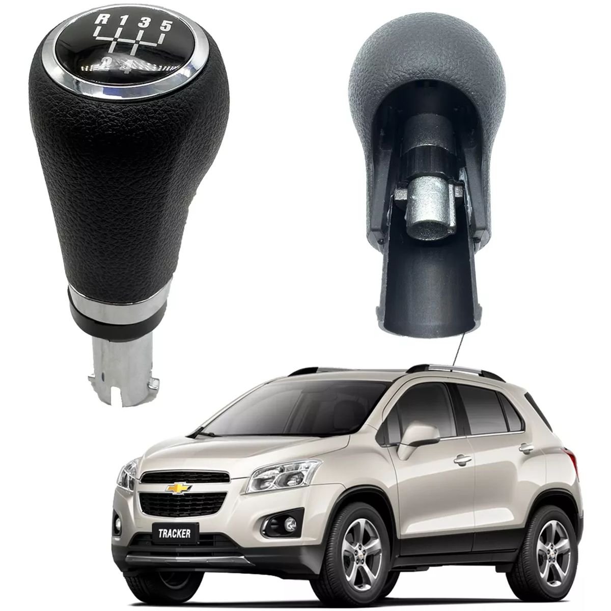 GENERICO - Perilla de palanca de cambios Chevrolet Tracker 2013 - 2017