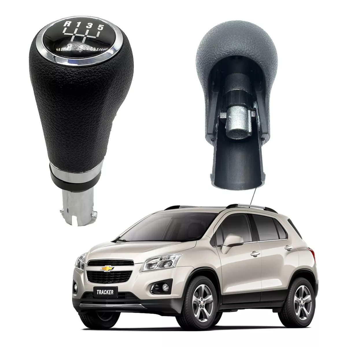 GENERICO - Perilla de palanca de cambios Chevrolet Tracker 2013 - 2017