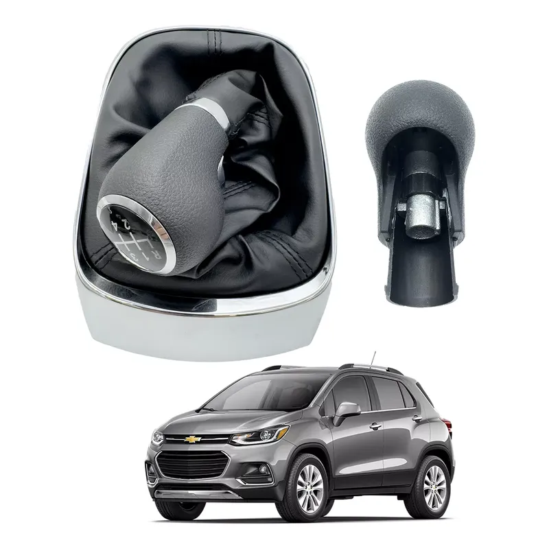 GENERICO - Palanca de cambios y funda para Chevrolet Tracker 2017-2020