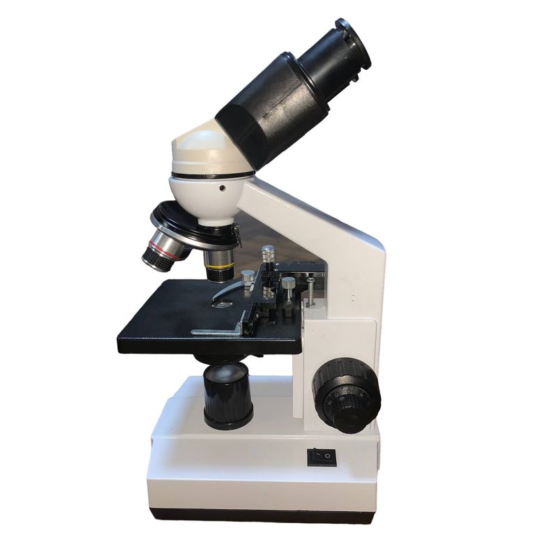 GENERICO - MICROSCOPIO XSP-86 BINOCULAR TRES LENTES 4X 10X 40S