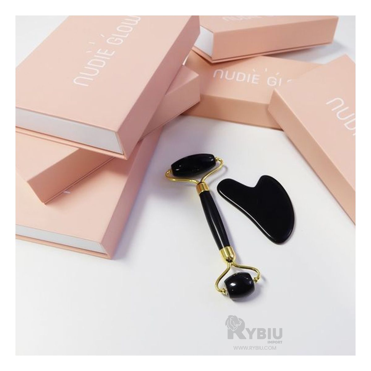 RYBIU IMPORT - Equipo Resistente en Tono Negro Y+Regalo Ligas para Peinar