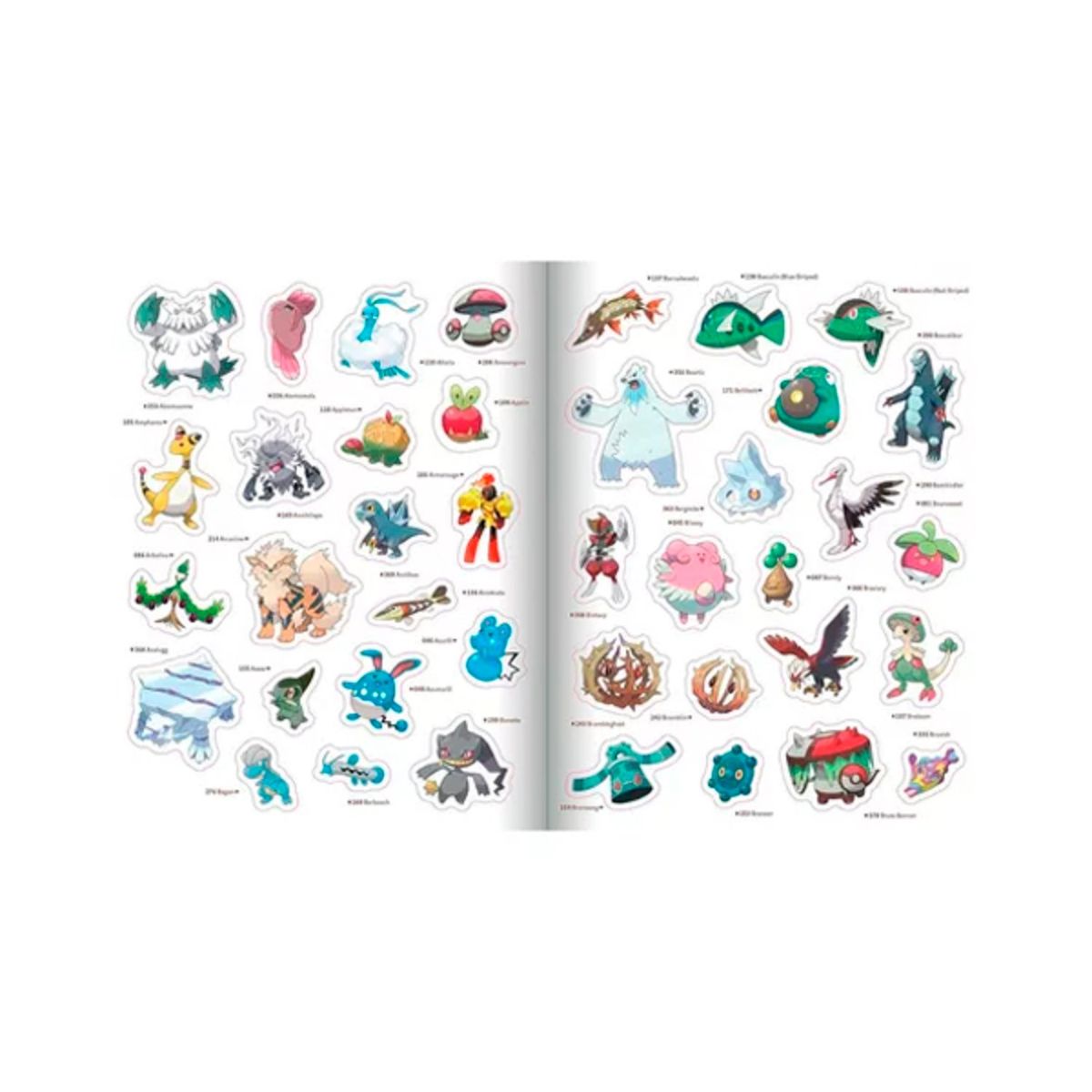 POKEMON - Libro Sticker Pokemon Paldea Region