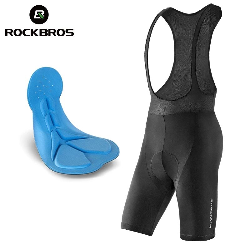 ROCKBROS - Short con Tirantes para Ciclismo Talla XL - Culotte Rockbros