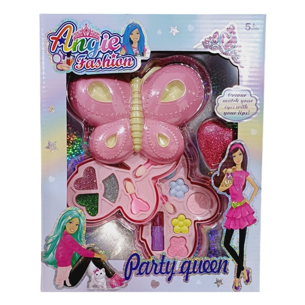 GENERICO - Juguete De Maquillaje Real Para Niñas Modelo Mariposa