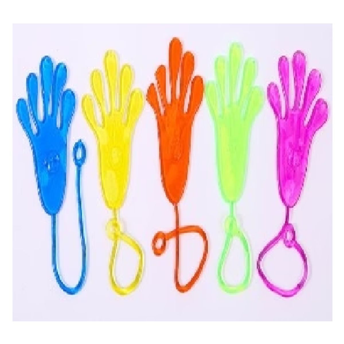 GENERICO - Pack 15 Manos Pegalocos Sorpresa Cumpleaños Y Fiestas