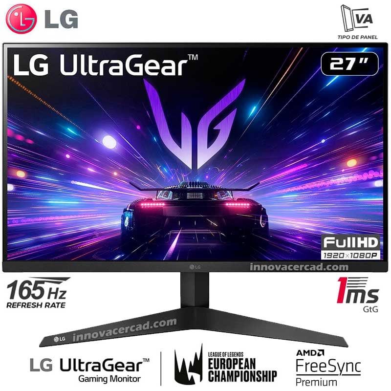 LG - Monitor LG Ultragear 27GQ50F-B 27 FHD 1920 x 1080 1ms 165Hz