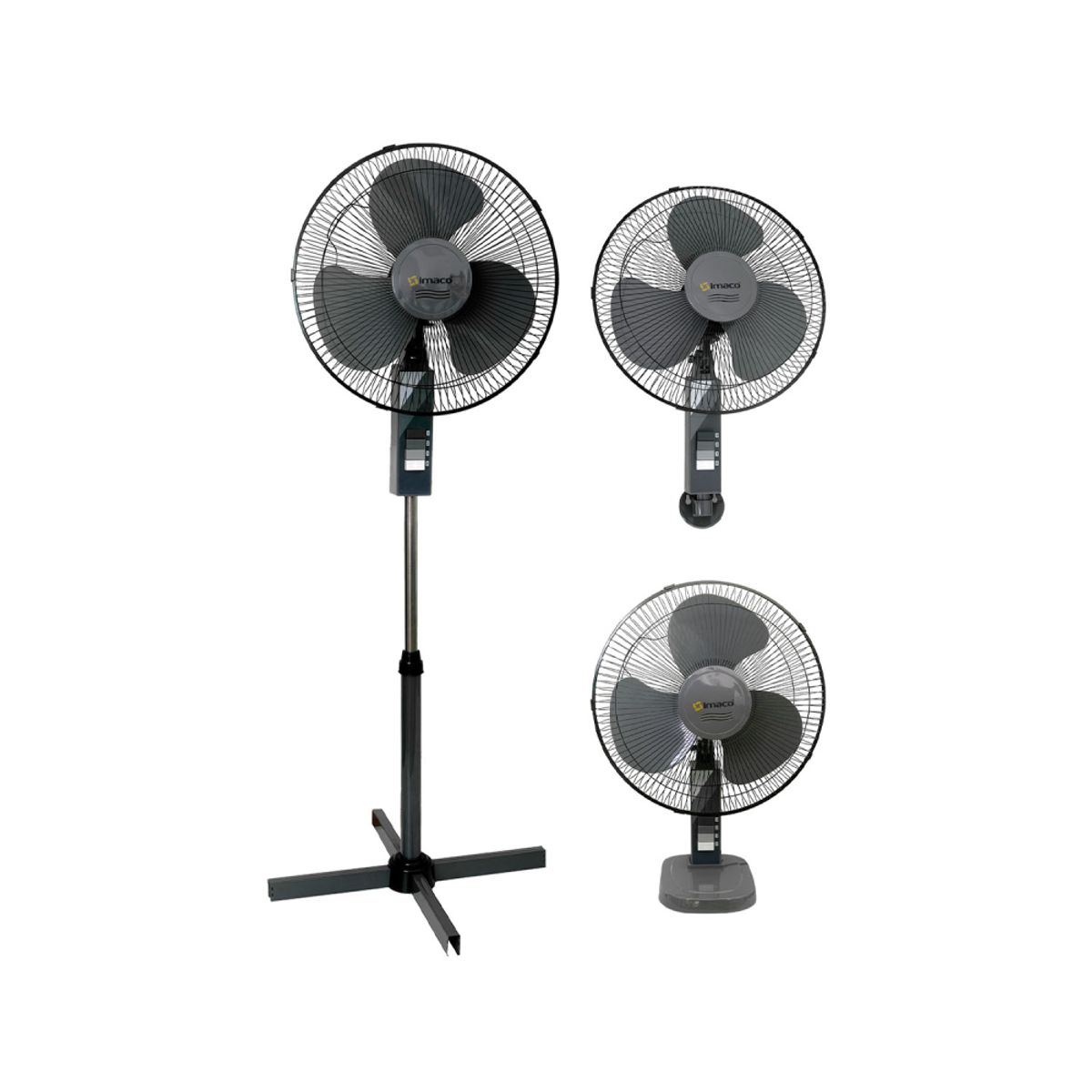 IMACO - Ventilador 3 en 1 Imaco – 45W , 3 Velocidades FS-1631