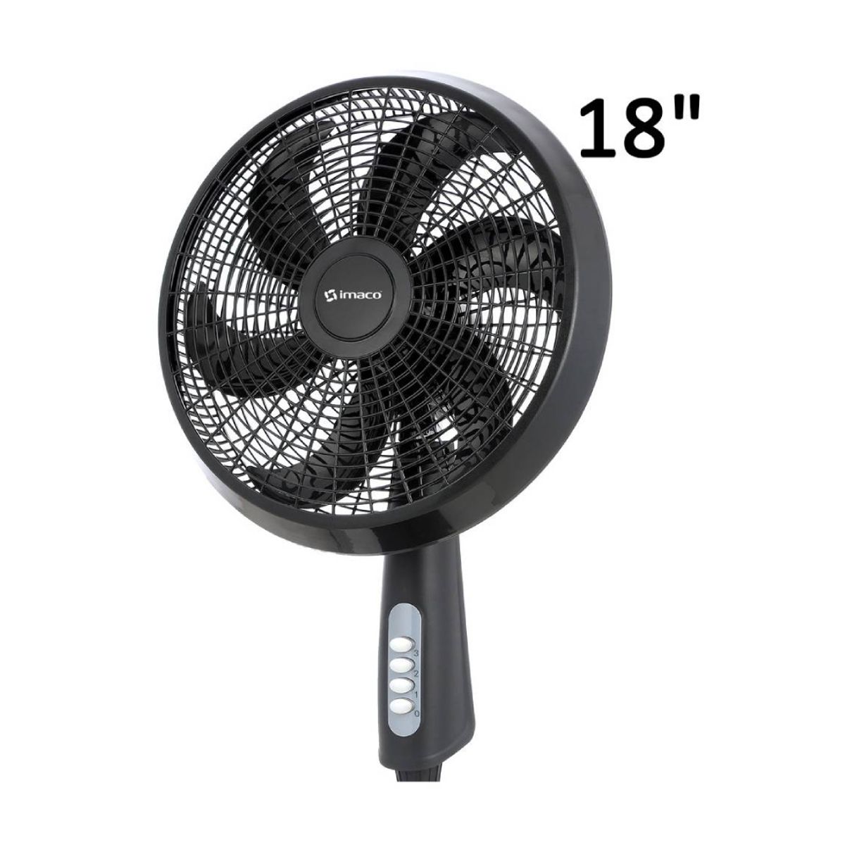 Ventilador Pedestal Imaco 18″ 85W Negro FSM7518MK, marca Imaco - Foto Principal