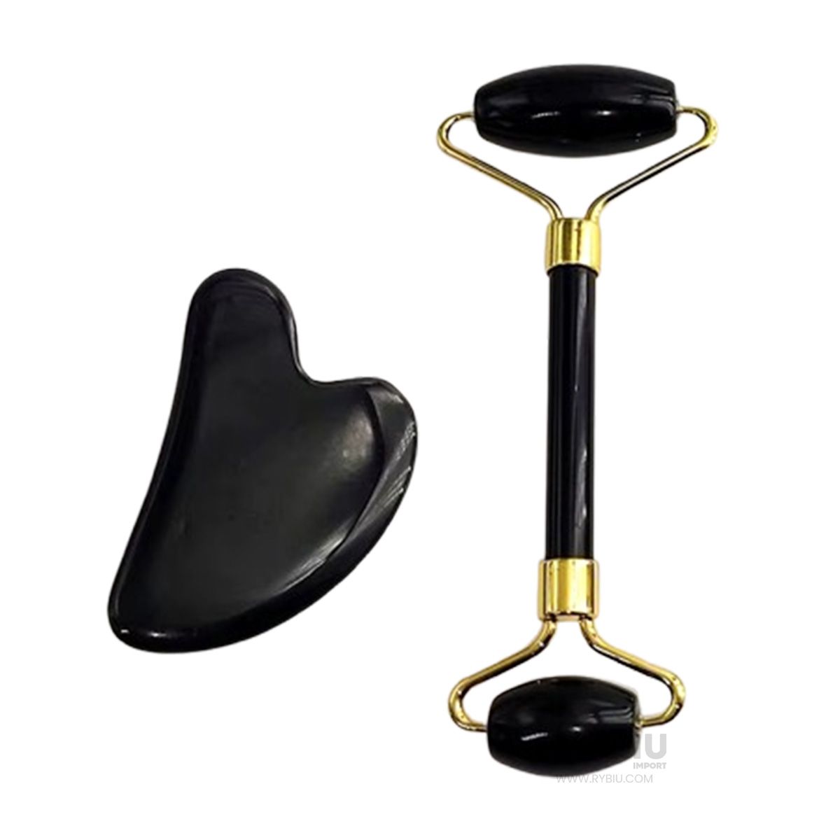 GENERICO - Equipo para Masajes Faciales Tono Negro Y+Post-it Adhesivos