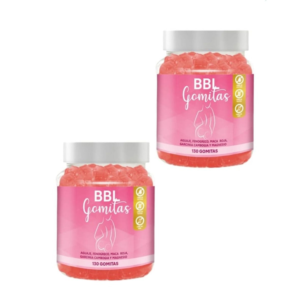 GENERICO - PACK 2 GOMITAS DE AGUAJE BBL