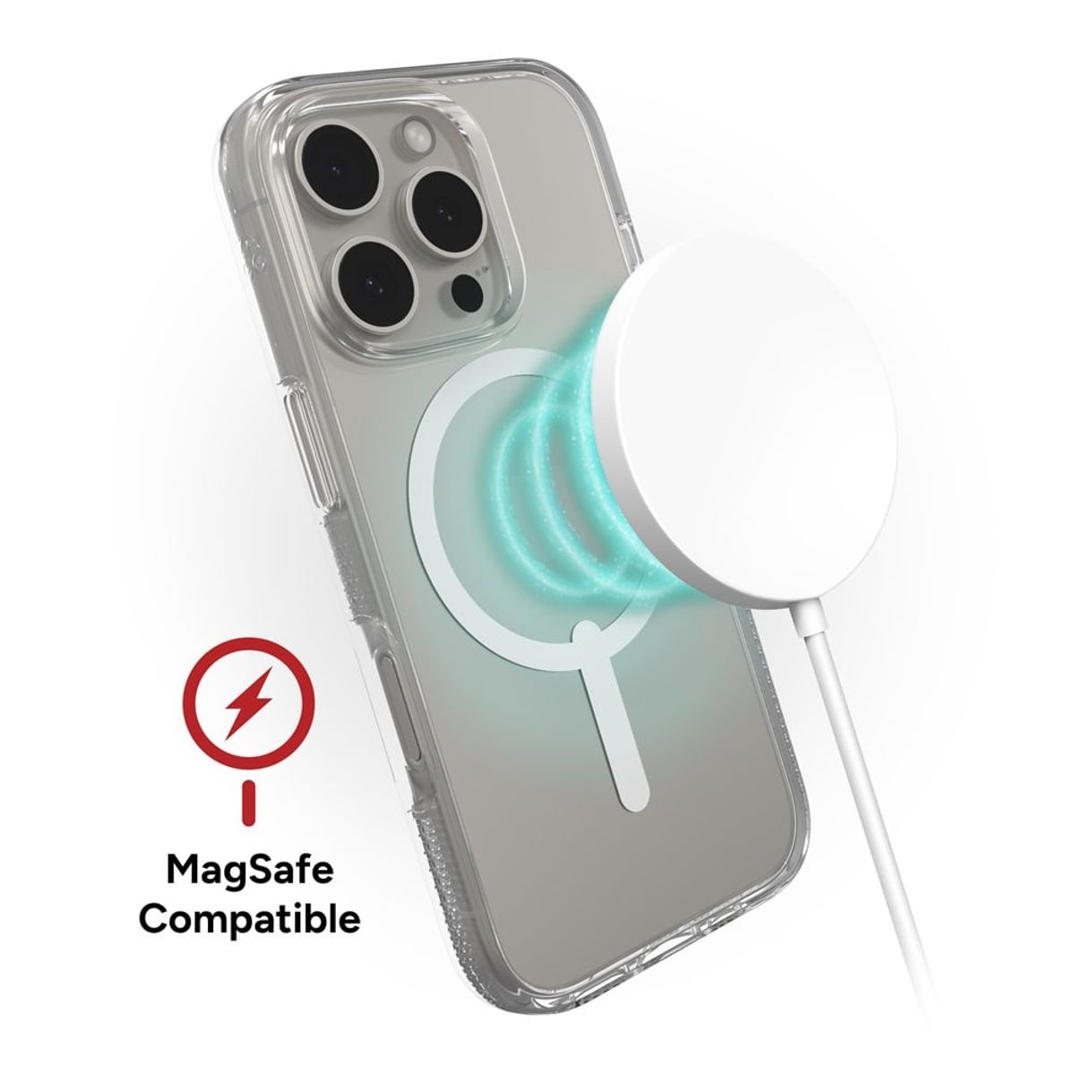ZAGG - Case ZAGG Crystal Palace Snap para iPhone 16 con Magsafe-Transparente