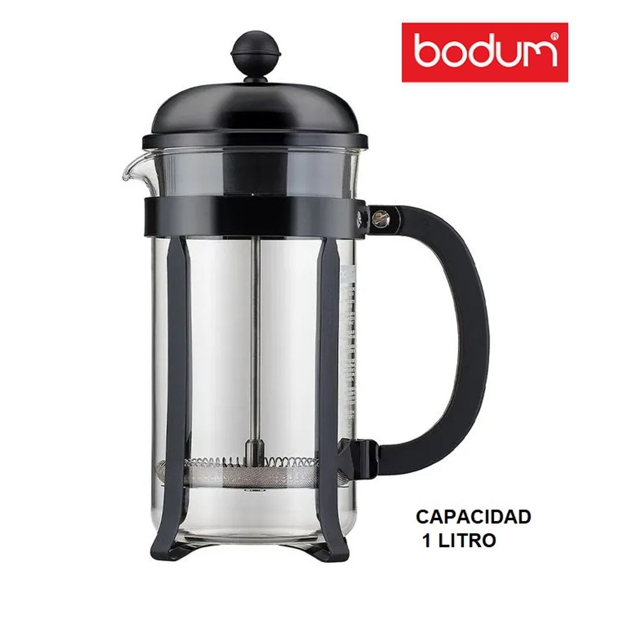 BODUM - Cafetera Prensa francesa  1L - BODUM ORIGINAL