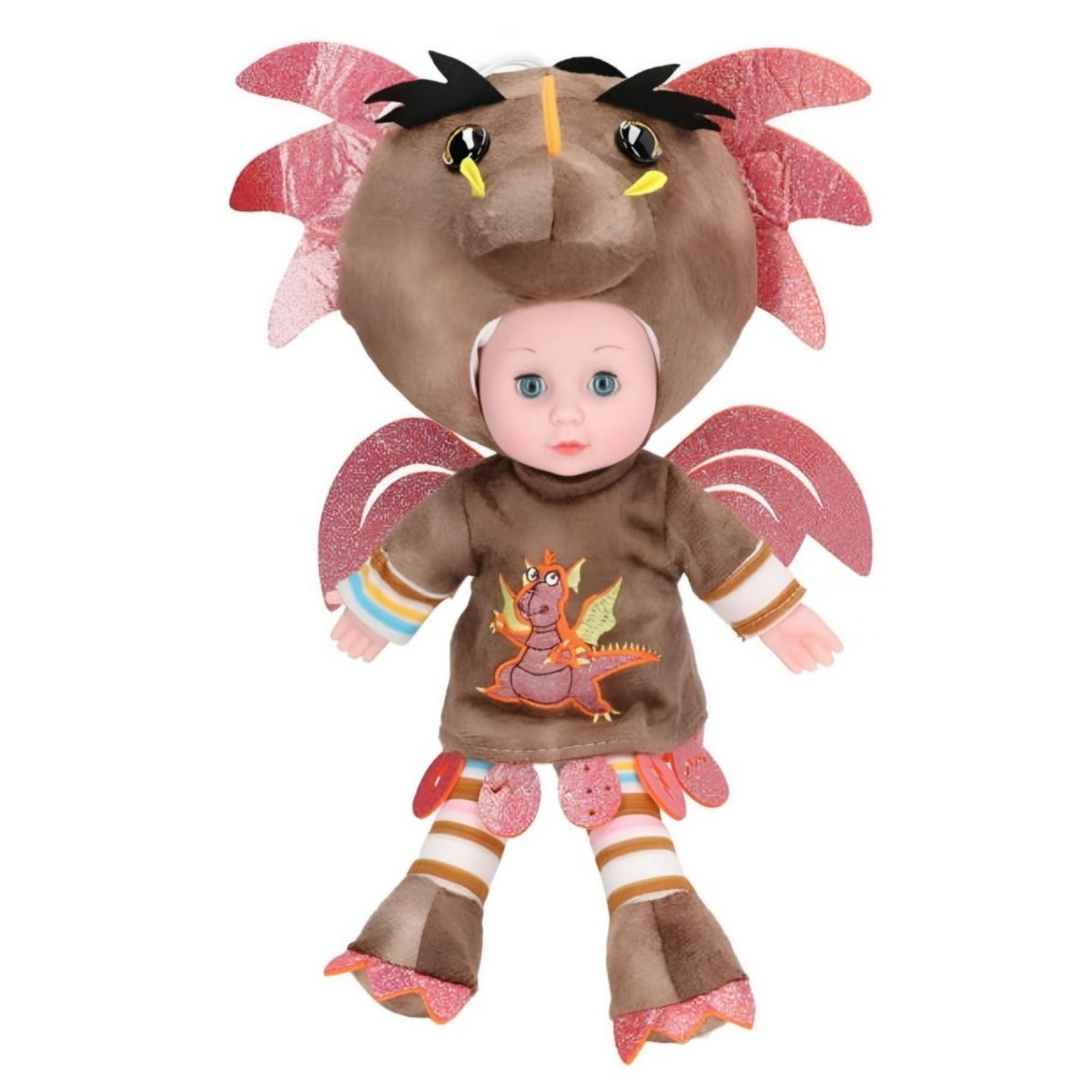 GENERICO - Muñeca de peluche musical dibujo animados Dragón