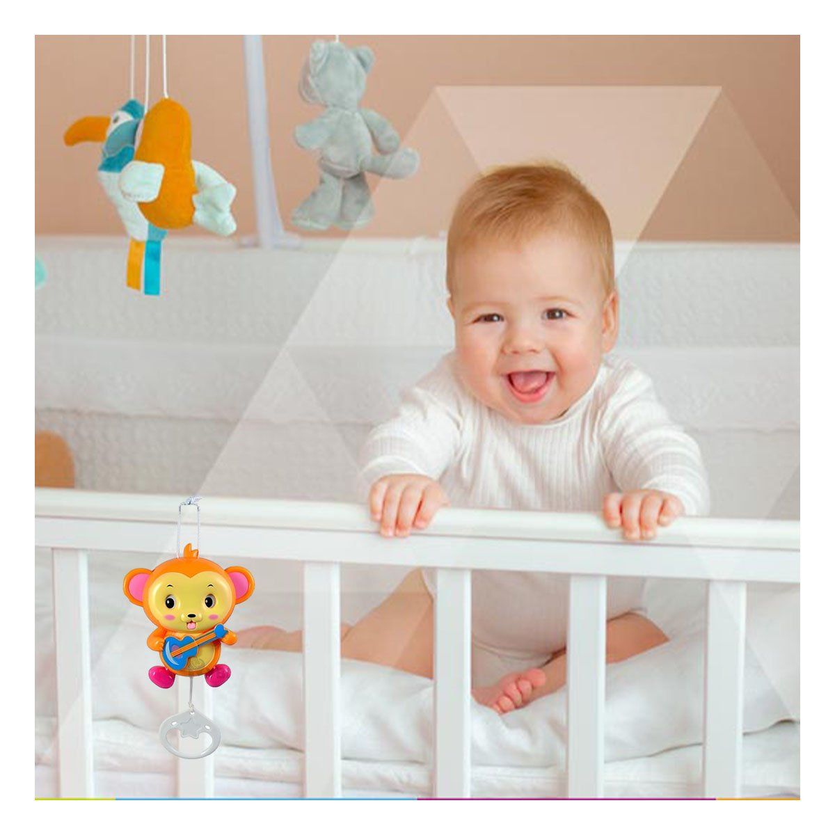 RYBIU IMPORT - Instrumento Musical en Marron Y+Regalo Ligas para Peinar