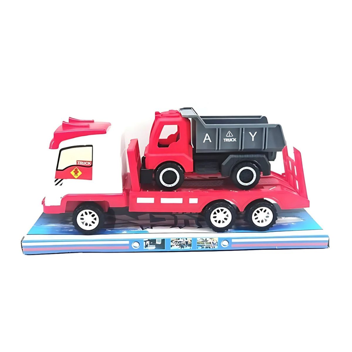 GENERICO - Camión de Construcción Rojo - GLOBAL KIDS