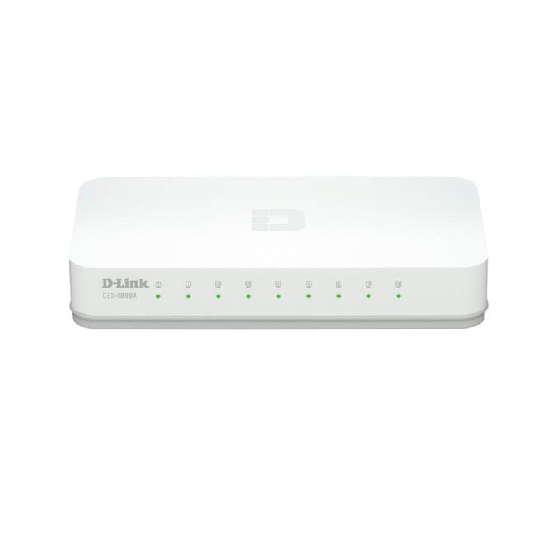 D LINK - SWITCH D-LINK DES-1008C 8 RJ-45 100MBPS AUTO MDI-X PN DWDLDES1008C