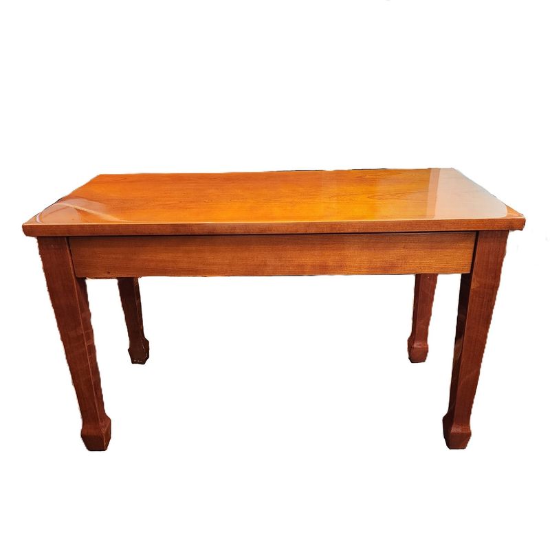 GENERICO - Silla banqueta clásica de piano con cajón para partituras