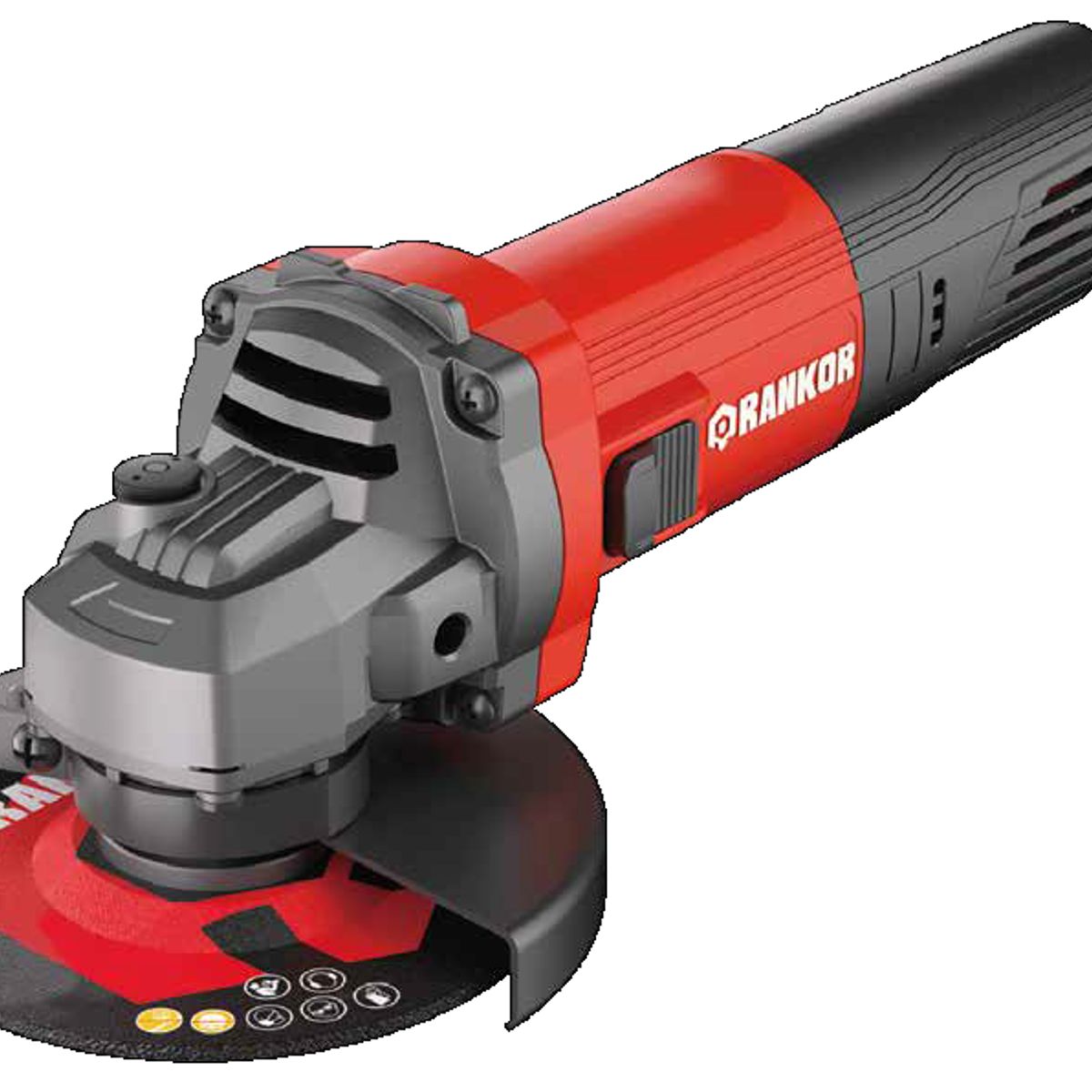 RANKOR - Rankor Esmeril Angular 4.5 Pulgadas 800W, RANKOR