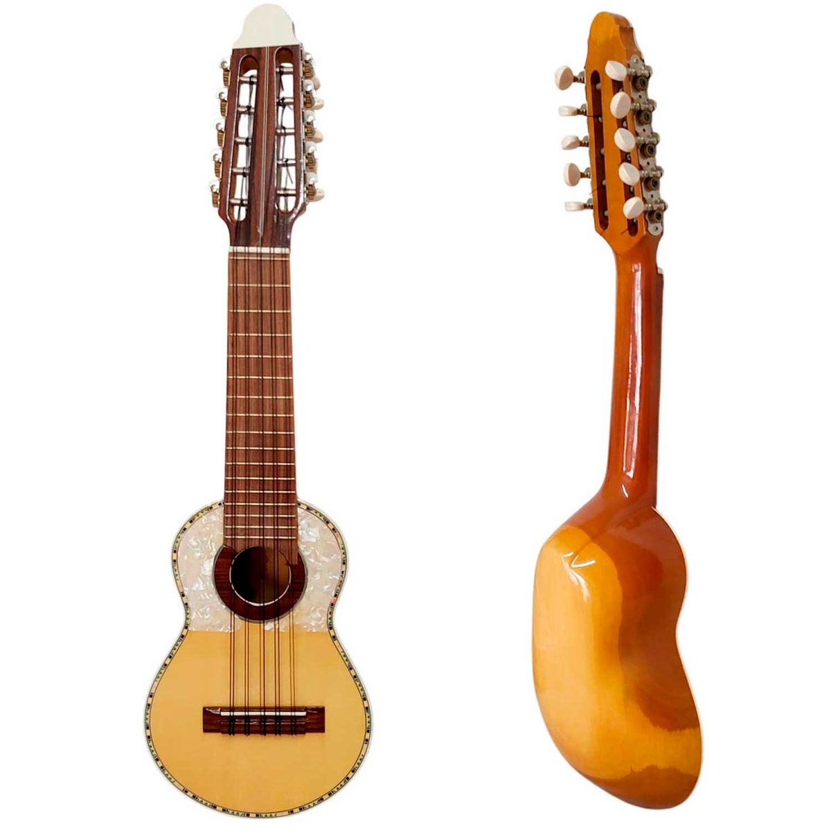 MALLKU - Mallku - Charango Semiprofesional De Fino Acabado + Funda