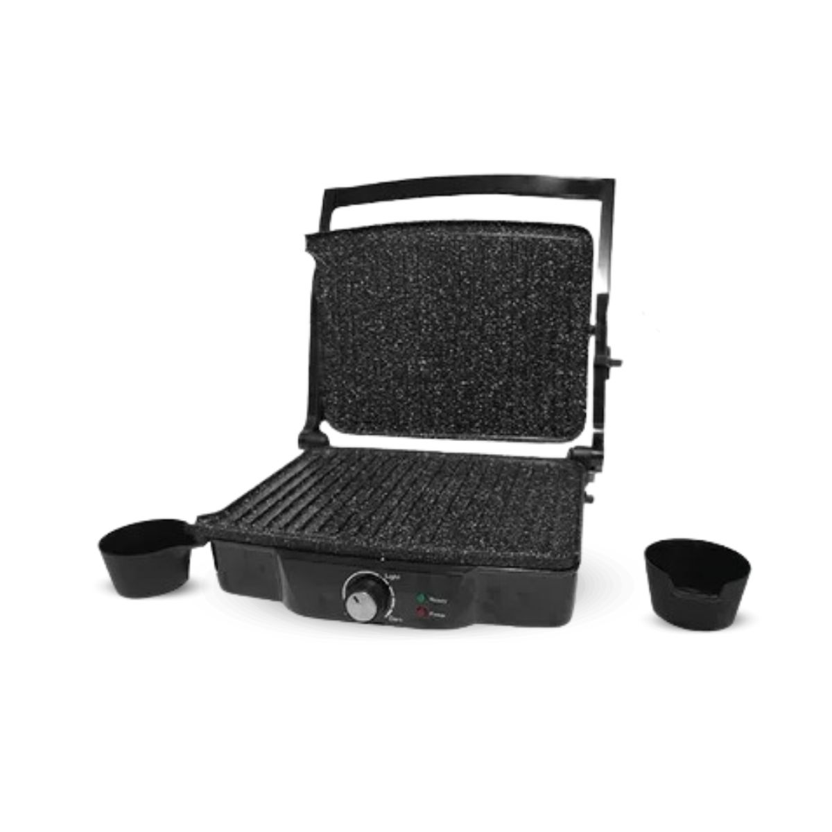 FINEZZA - Parrilla Eléctrica Finezza Ultragranito Antiadherente FZ-802EG