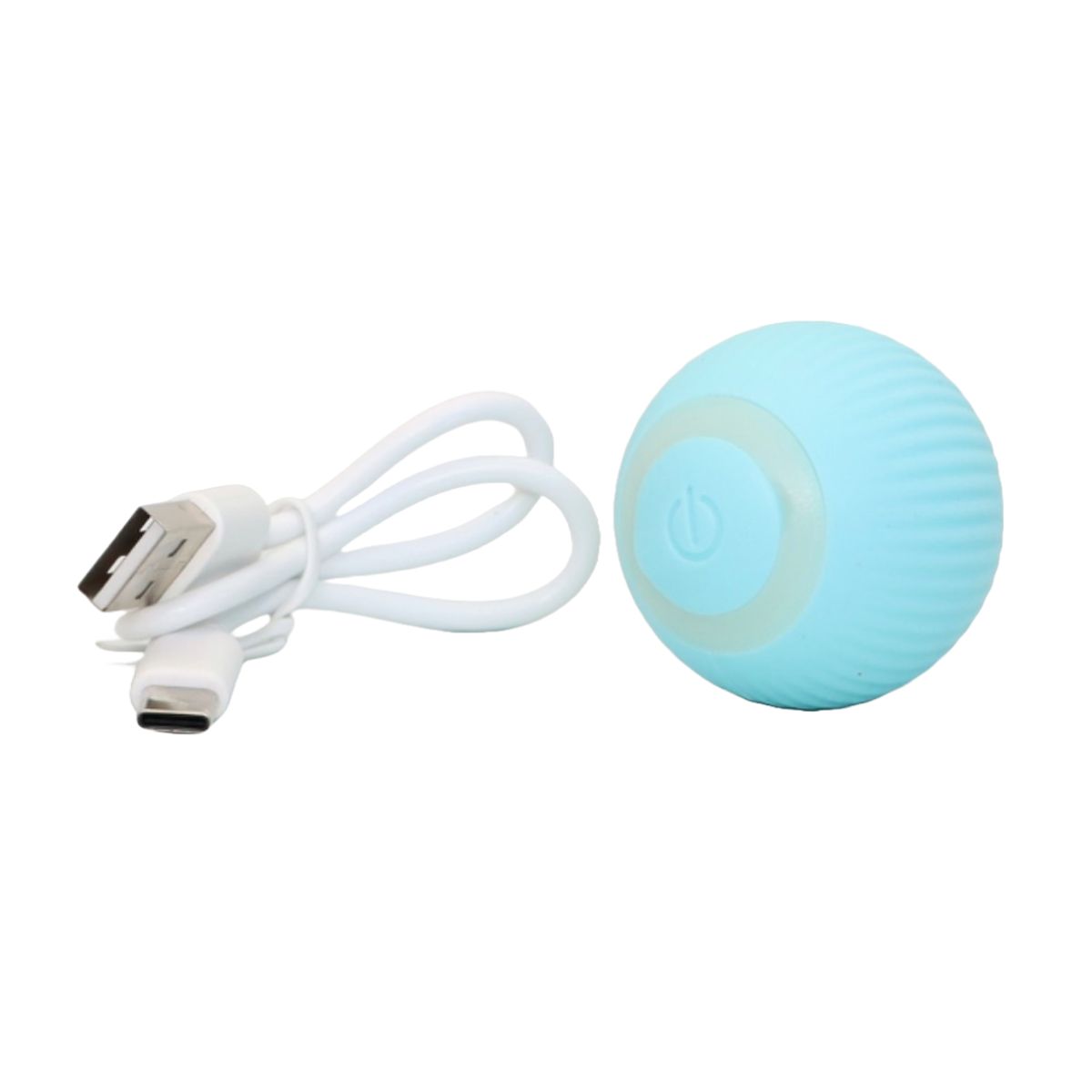 GENERICO - PELOTA INTELIGENTE GIRATORIA E INTERACTIVA - CELESTE