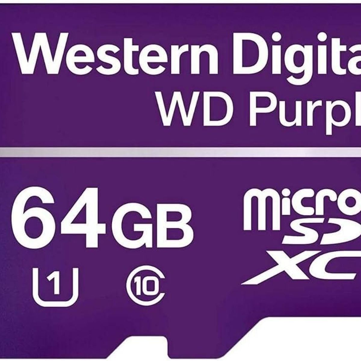 WESTERN DIGITAL - MEMORIA MICRO SD WERTERN DIGITAL DE 64GB QD101 PURPURA