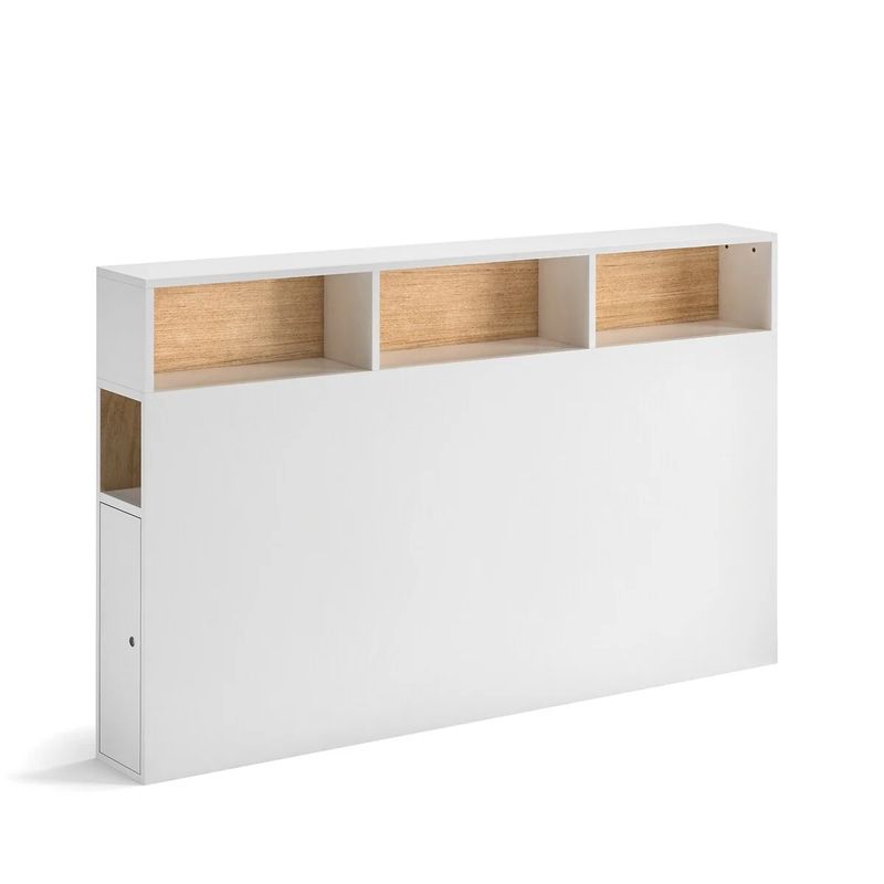 TU MESITA - Cabecera de cama con organizador Regina color Blanco TU MESITA