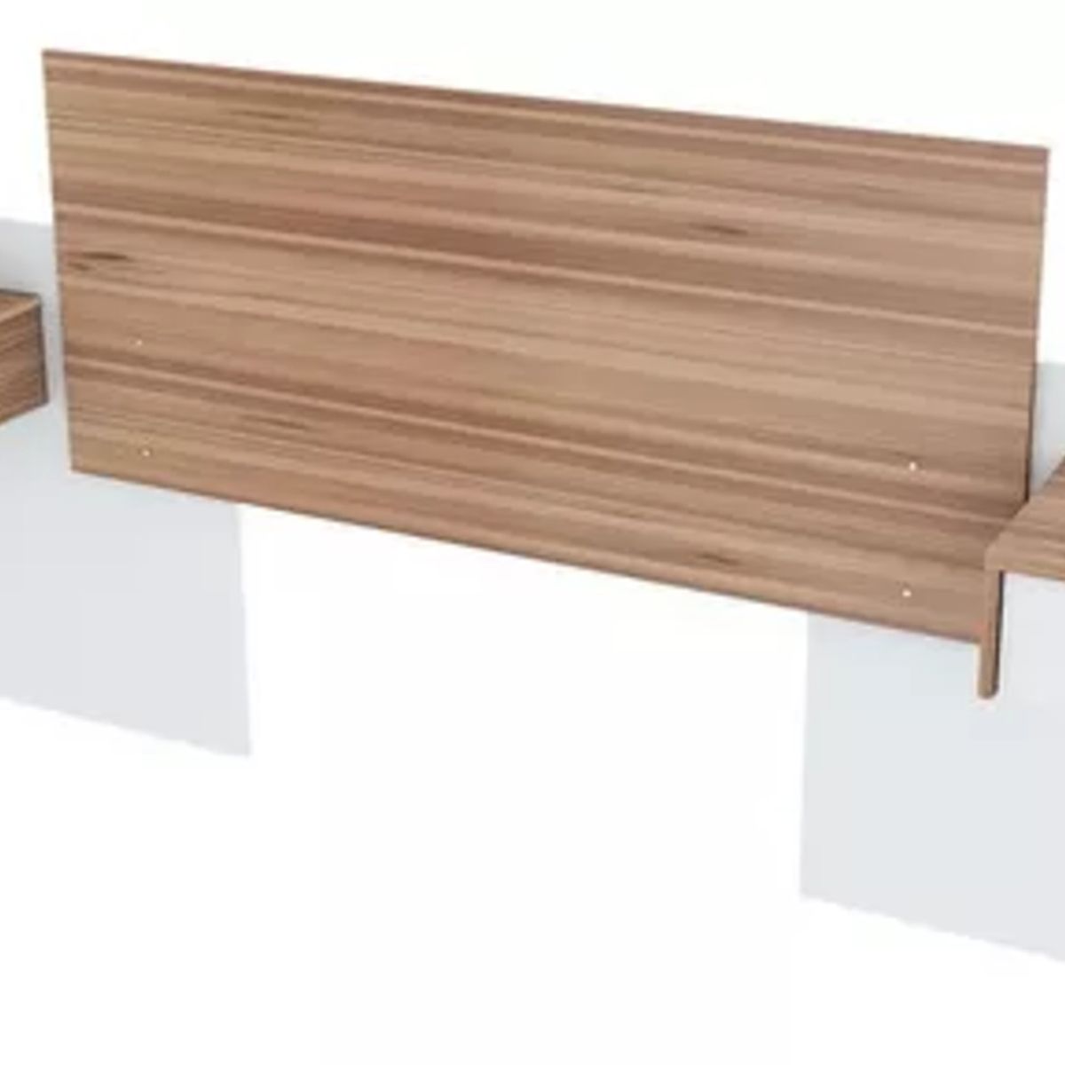 TU MESITA - Cabecera de cama Margaret color DunaBlanco con Veladores TU MESITA