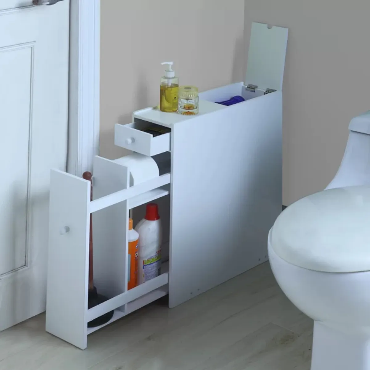 TU MESITA - Mueble de Baño Práctico Jeremy color Blanco TU MESITA