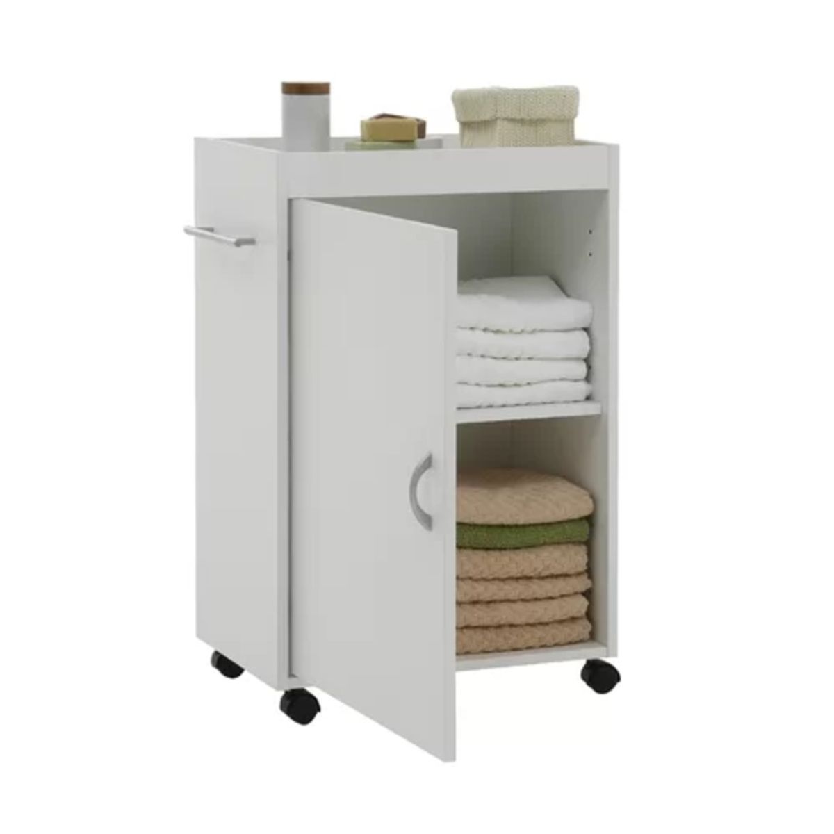 TU MESITA - Mueble Organizador de Baño Ariel Blanco