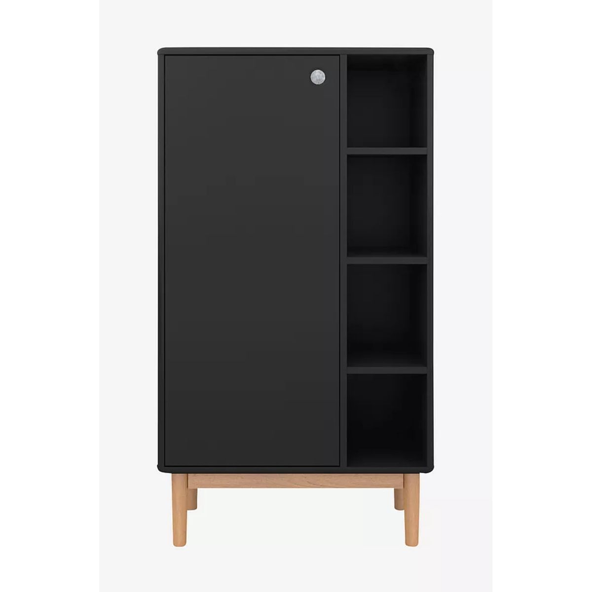 TU MESITA - Mueble Organizador de Baño Elvis color Negro TU MESITA